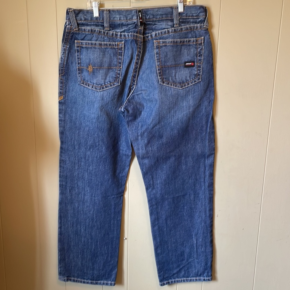 Ariat Cat2 Work M3 Loose Jeans Sz 36x30 - Picture 4 of 6